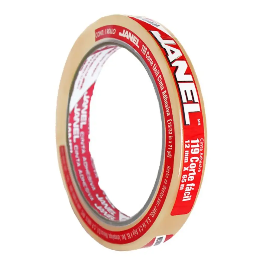 CINTA 119 CORTE FACIL JANEL 12X65 MTS.