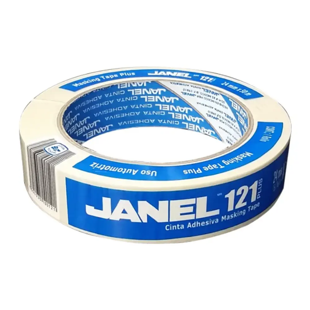 CINTA MASKING TAPE JANEL 121 24X50 MTS.