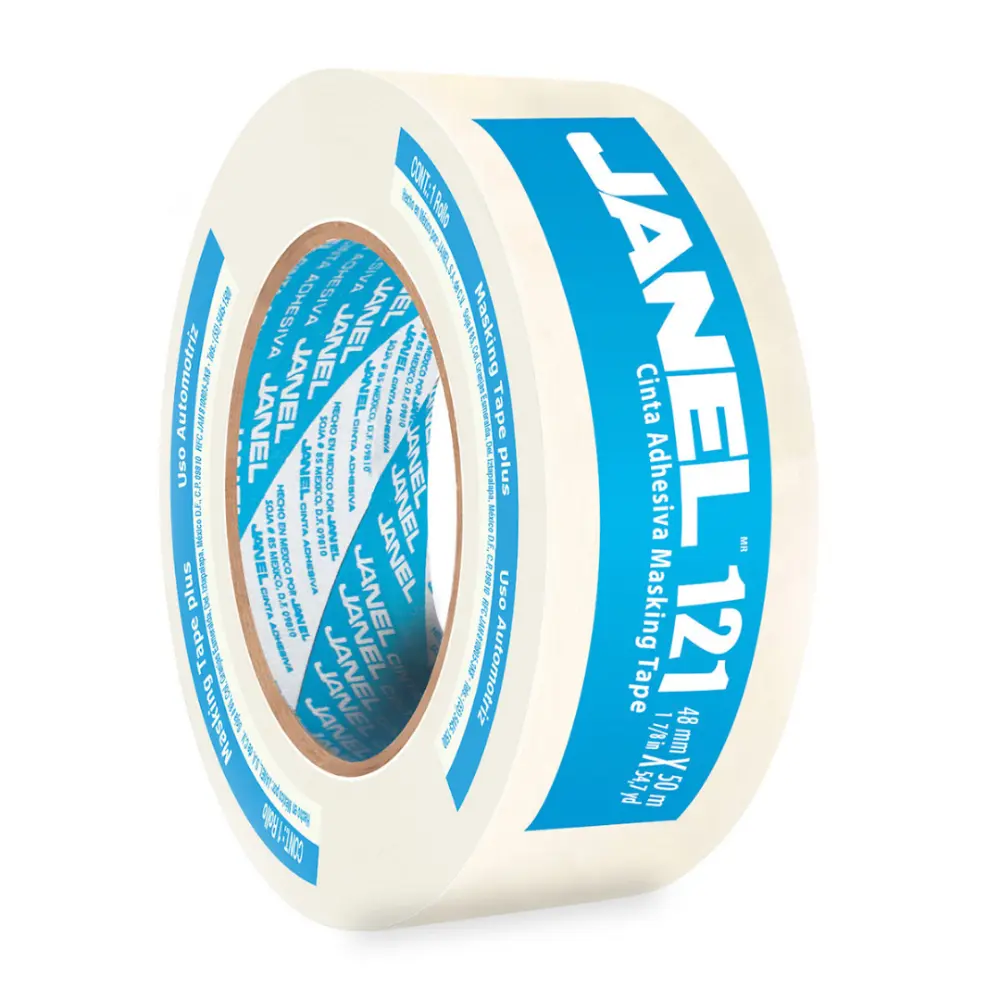 CINTA MASKING TAPE JANEL 121 48X50 MTS.