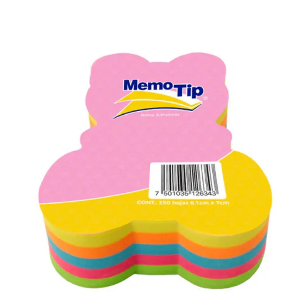 BLOCK MEMO TIP CHICO FIGURA OSO