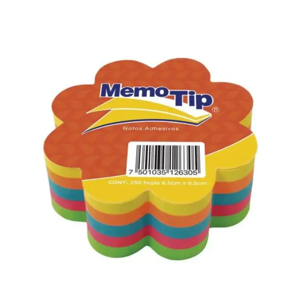 BLOCK MEMO TIP CHICO FIGURA FLOR