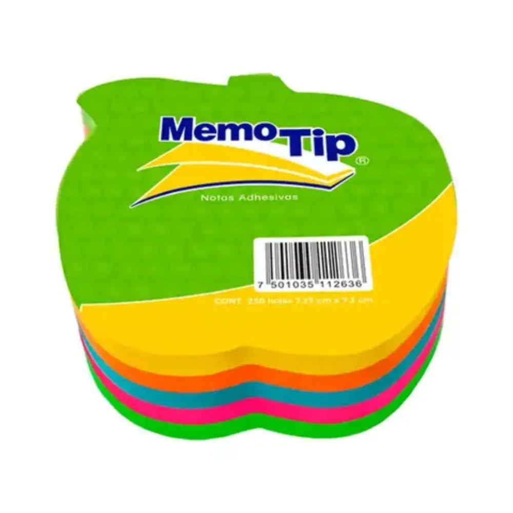 BLOCK MEMO TIP CHICO FIGURA MANZANA