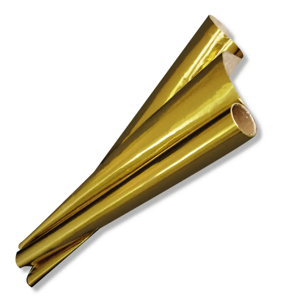 PAPEL METALICO UNIFOIL ORO    ROLLO C/10 MTS.