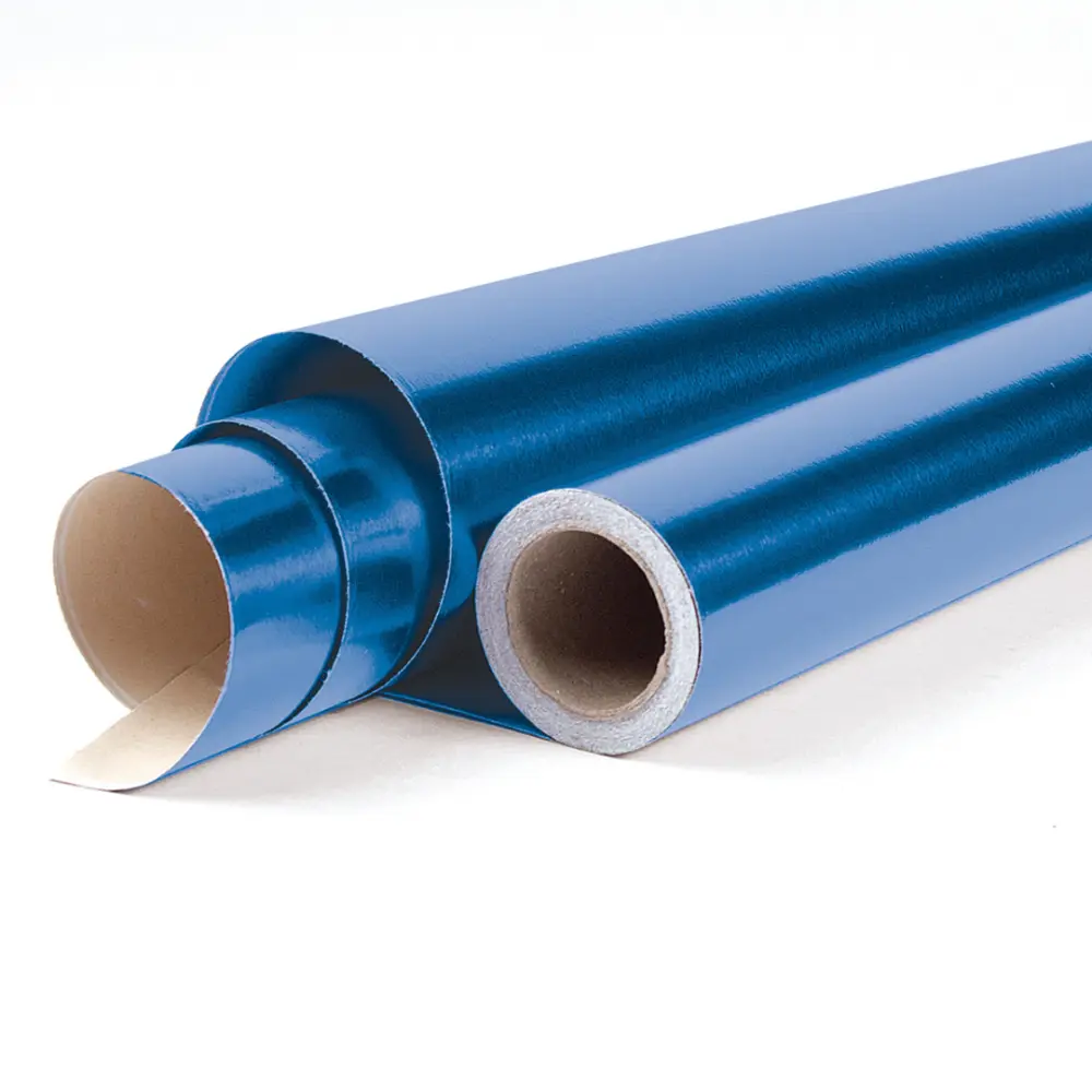 PAPEL METALICO UNIFOIL AZUL   ROLLO C/10 MTS.