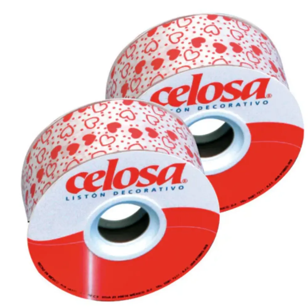 CELOSA 057 ANCHO 9 NOVIOS 02 ROJO
