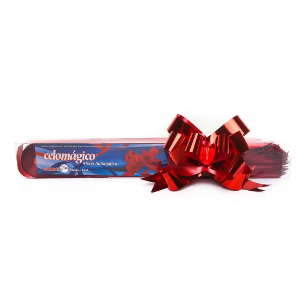CELOMAGICO 438 METALICO MEDIANO ROJO C/50 PZAS.