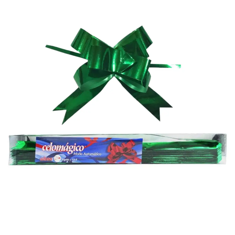 CELOMAGICO 438 METALICO MEDIANO VERDE C/50 PZAS.
