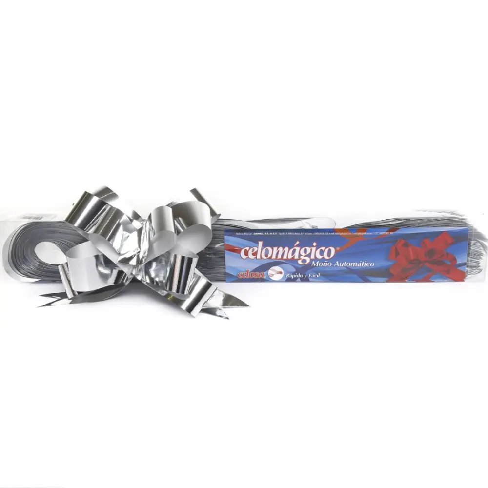 CELOMAGICO 594 METALICO GIGANTE PLATA C/50 PZAS.