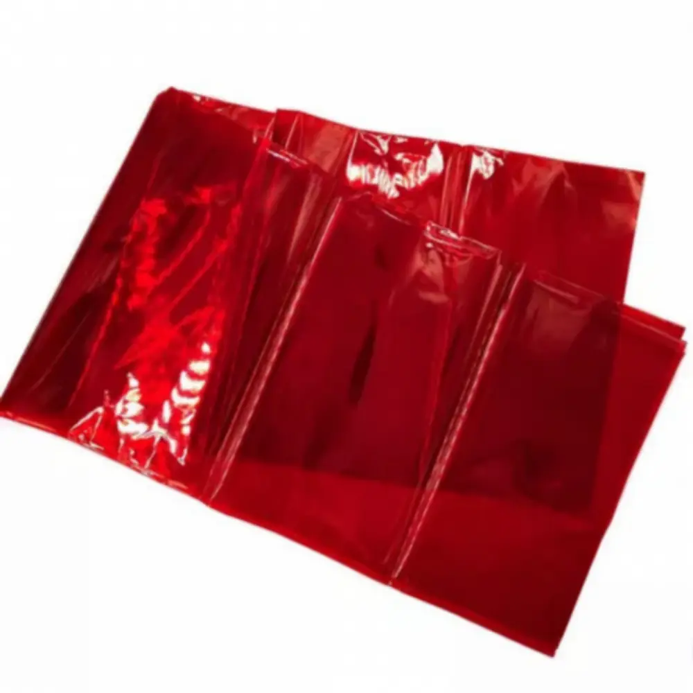 CELOFAN   90X100 ROJO PTE. C/25 PZAS.