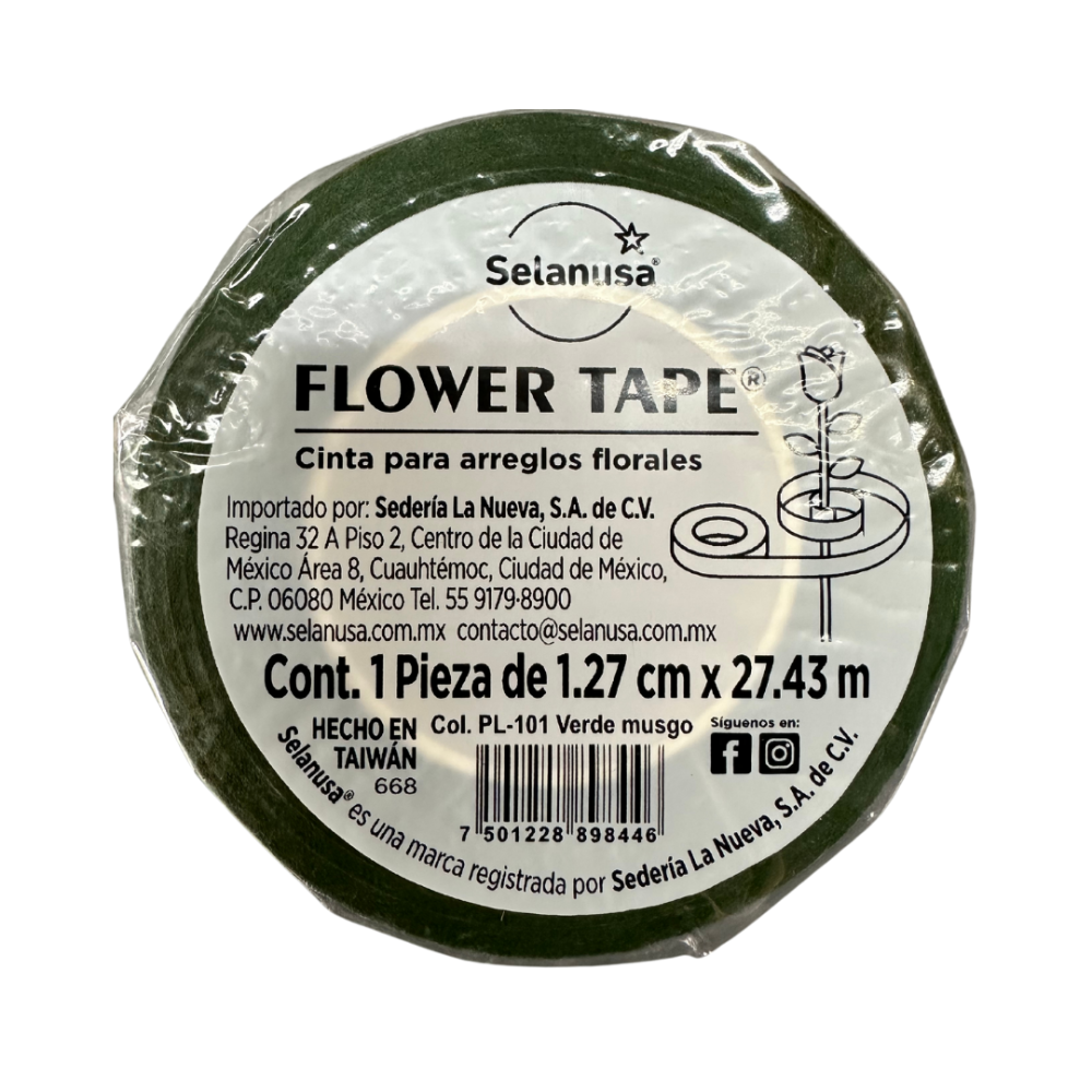 FLOWER TAPE SELANUSA VERDE MUSGO