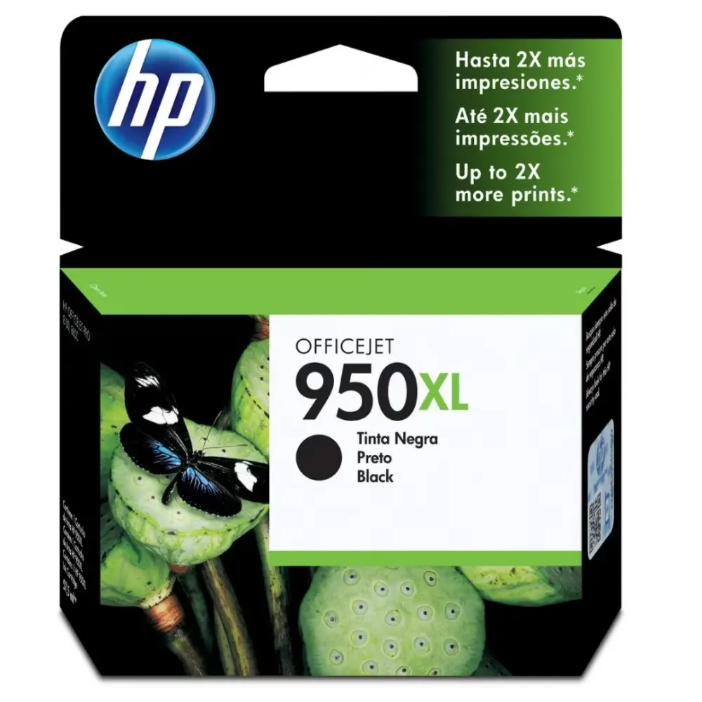 TINTA HP 950XL NEGRO OJ 8100 8600 MOD. CN045AL