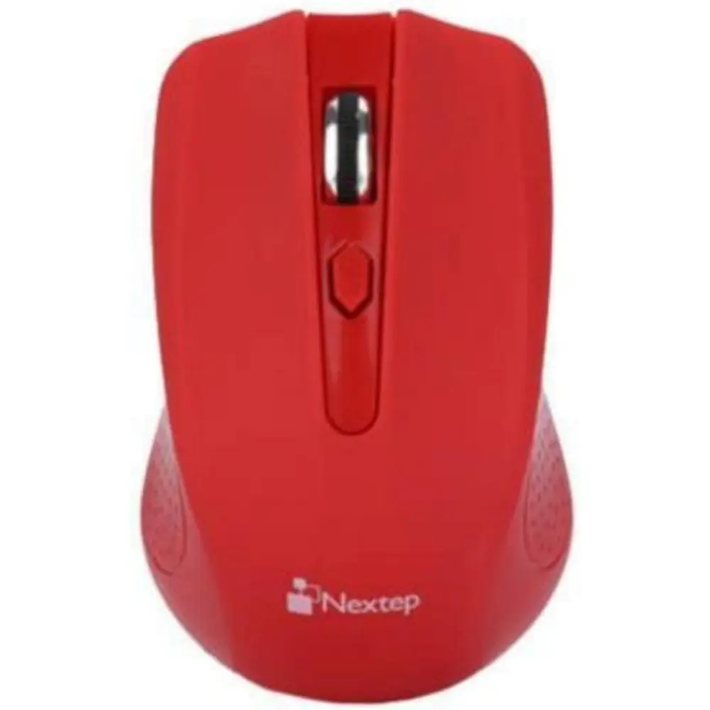 MOUSE INALAMBRICO ROJO NEXTEP MOD.NE-411