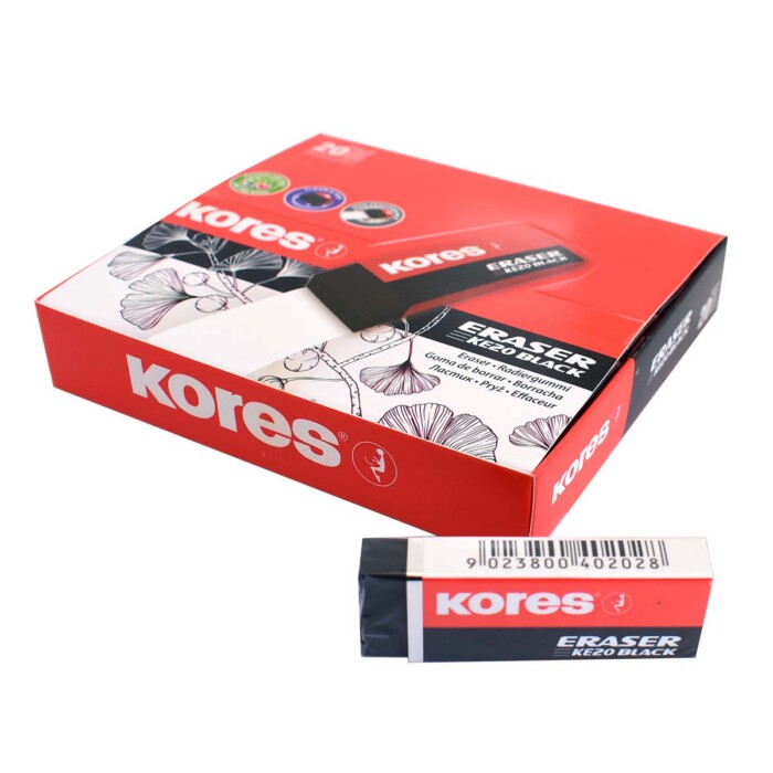 BORRADOR KORES NEGRO KE20