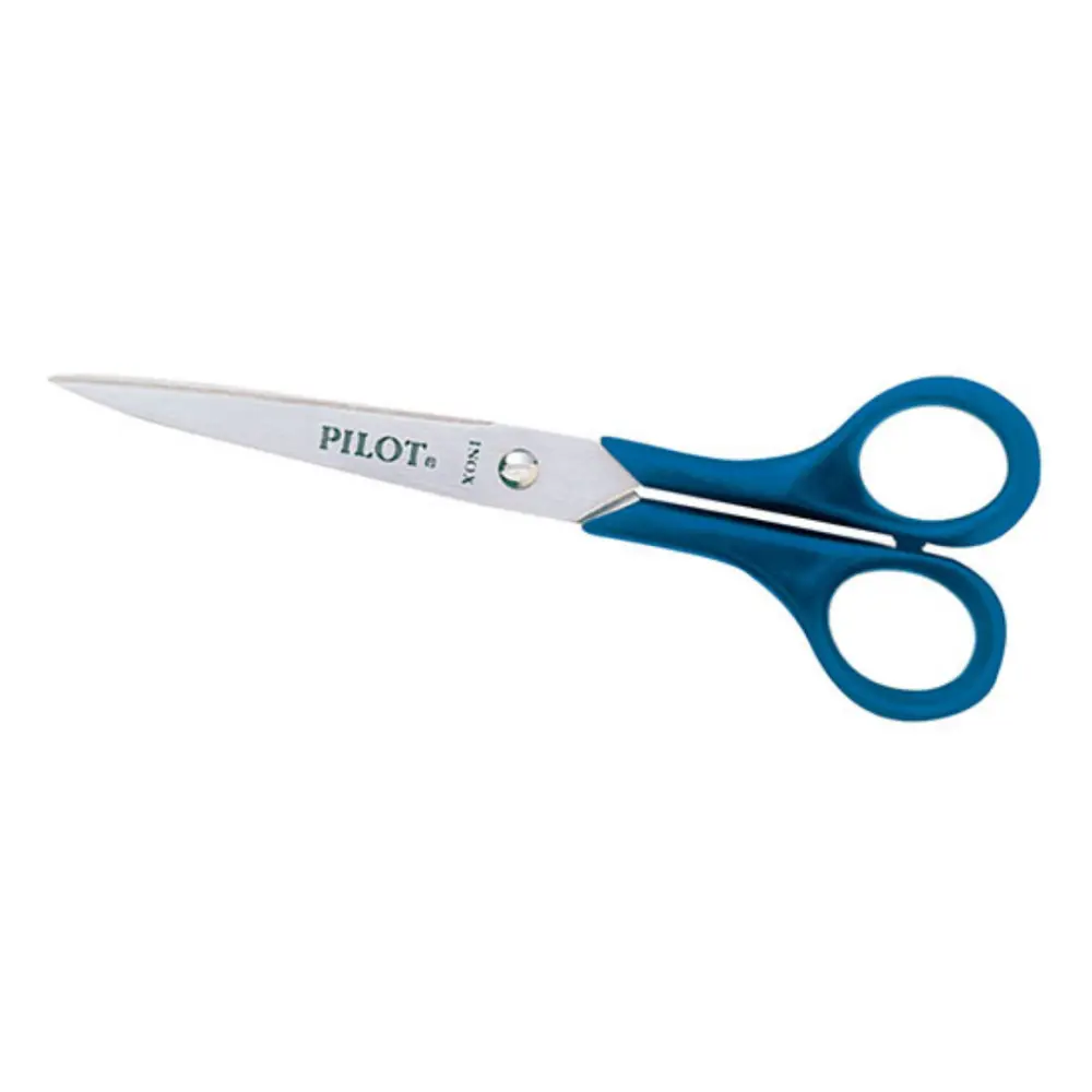 TIJERA PILOT TROQUELADA MANGO AZUL 11-7