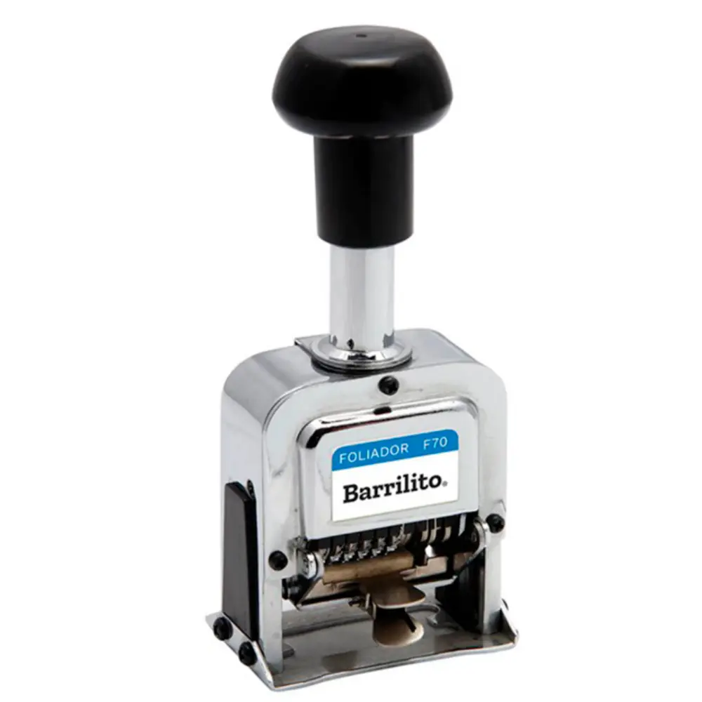 FOLIADOR BARRILITO MOD. F-70 6 DIGITOS