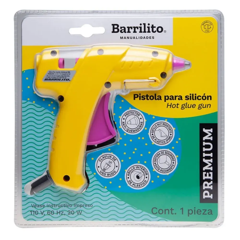 PISTOLA P/SILICON BARRILITO PREMIUM MODELO GG7197