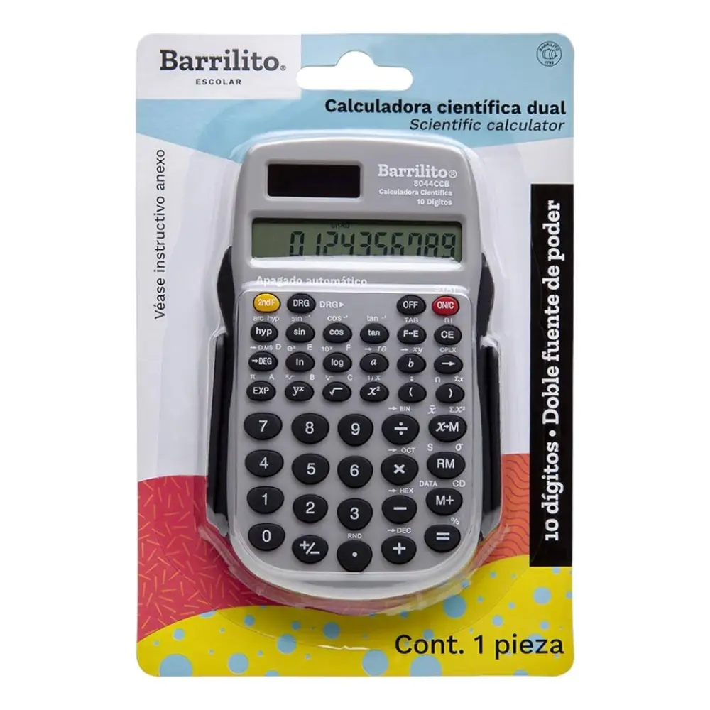 CALCULADORA BARRILITO CIENTIFICA 8044CCB