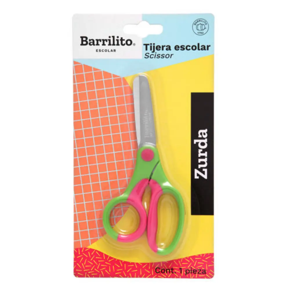 TIJERA BARRILITO PARA ZURDO 146-5NI