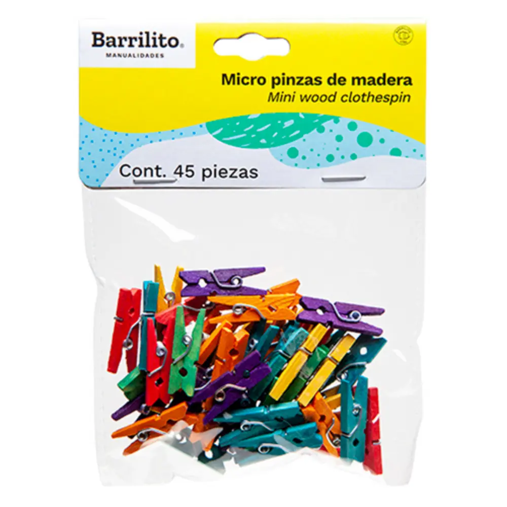 MICRO PINZAS BARRILITO W060C PTE C/45
