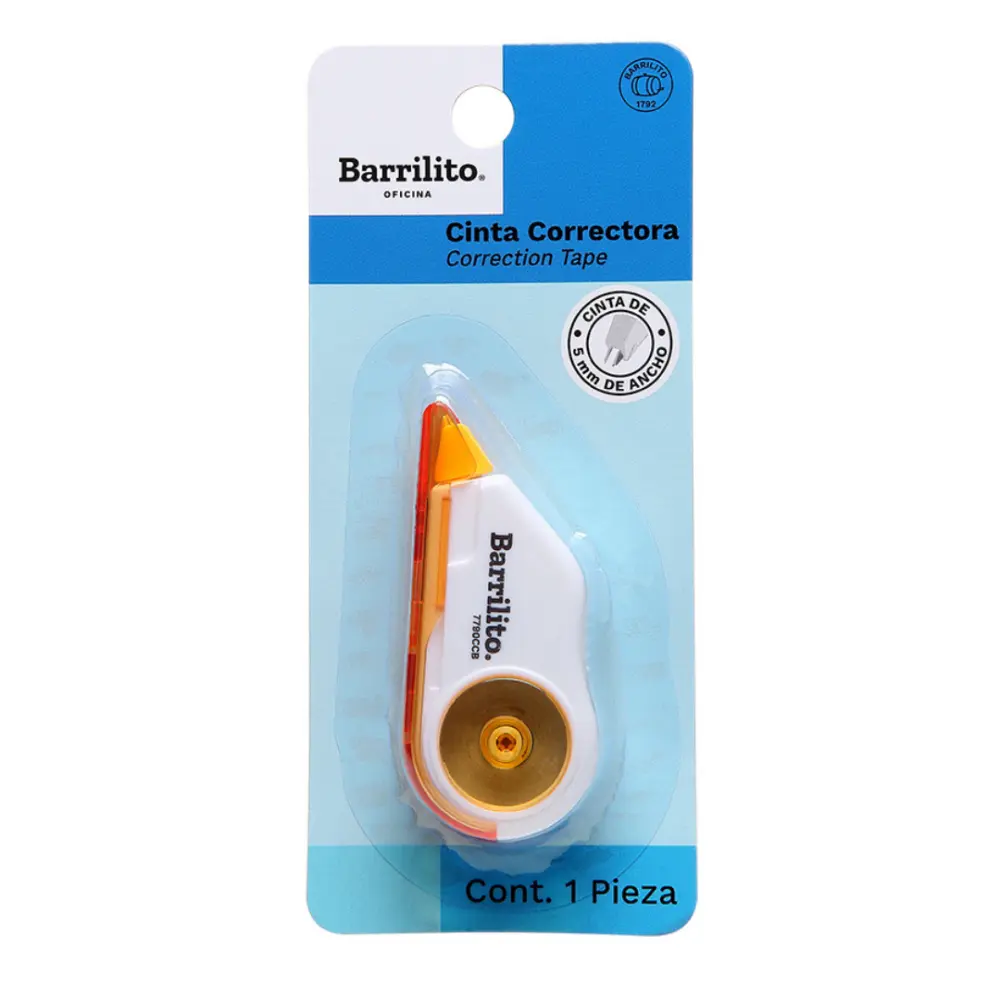 CORRECTOR EN CINTA BARRILITO CHICO 6 MTS.