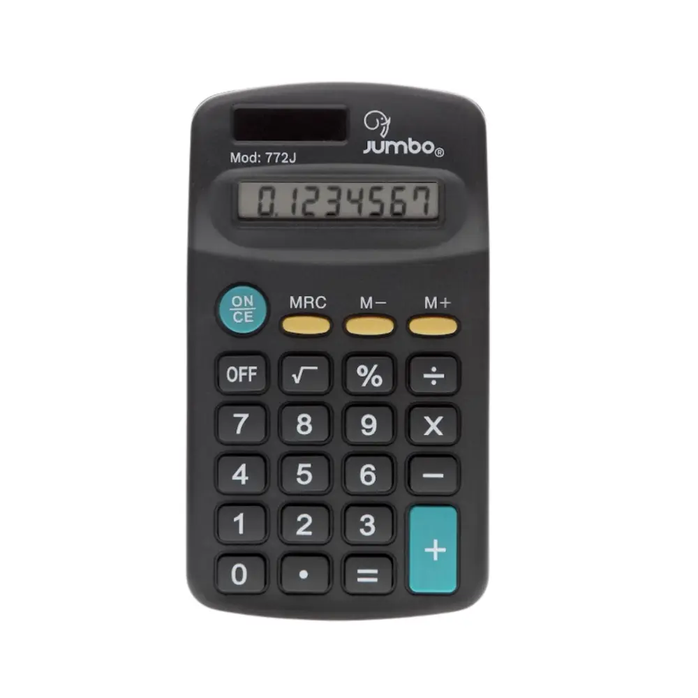 CALCULADORA JUMBO MOD. PCA6 8 DIGITOS