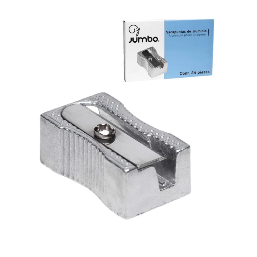 SACAPUNTAS JUMBO METALICO SENCILLO PS1