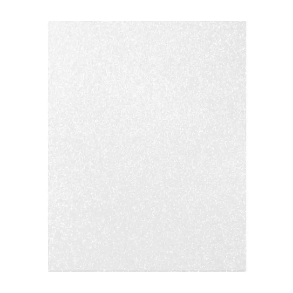 FOAMY DIAMANTADO JUMBO CARTA BLANCO IRIS C/10 PZAS