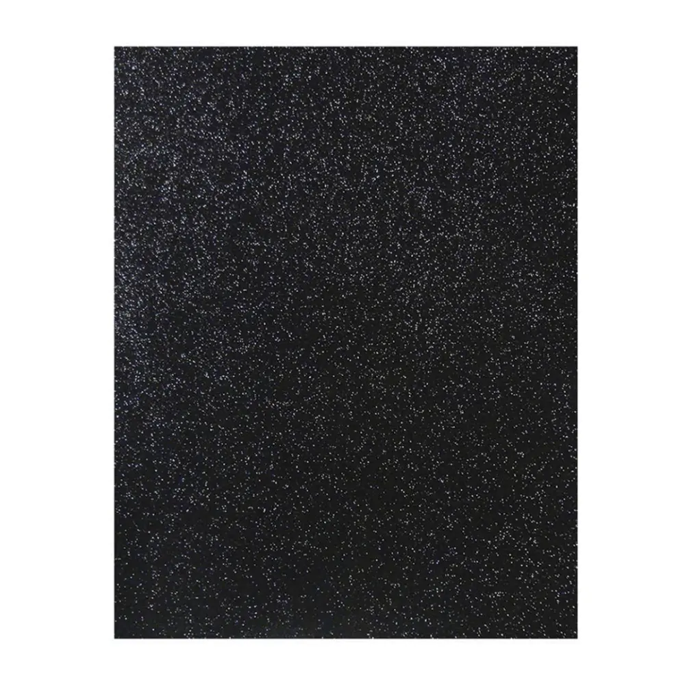 FOAMY DIAMANTADO JUMBO CARTA NEGRO C/10 PZAS