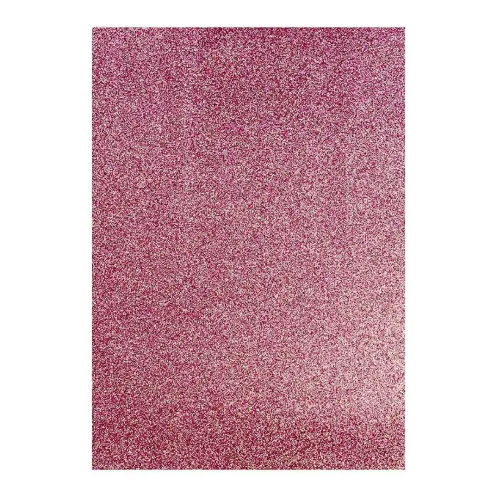 FOAMY DIAMANTADO JUMBO CARTA ROSA PASTEL C/10 PZAS
