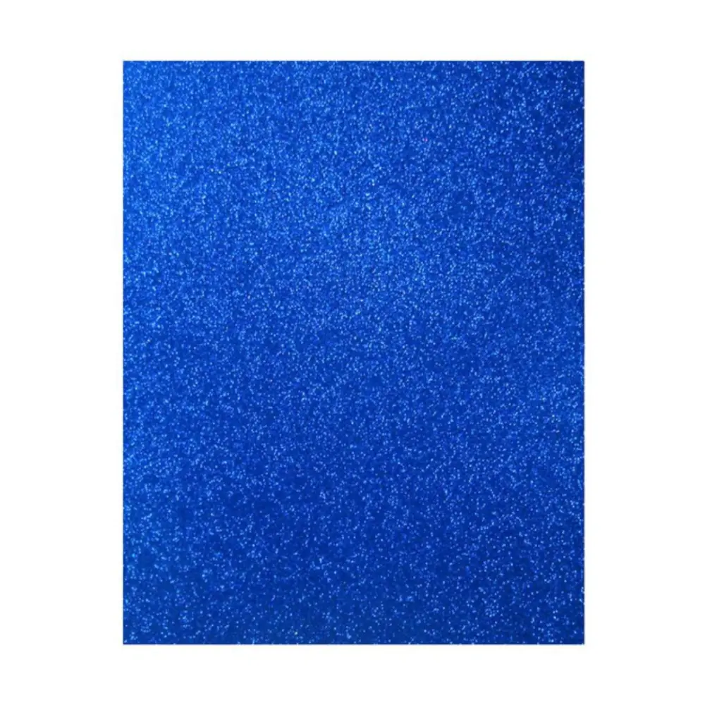 FOAMY DIAMANTADO JUMBO CARTA AZUL REY C/10 PZAS