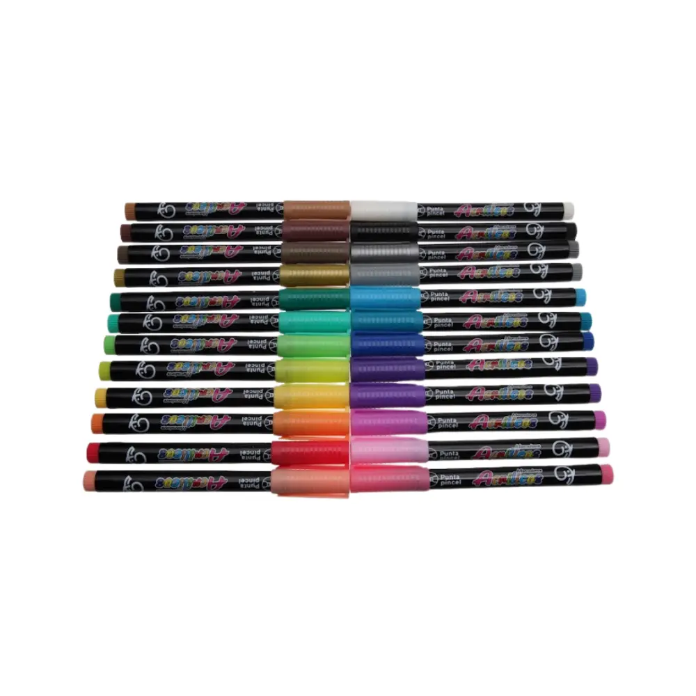 MARCADOR DE ACRILICO JUMBO PPMA2 CON 24 PZAS.