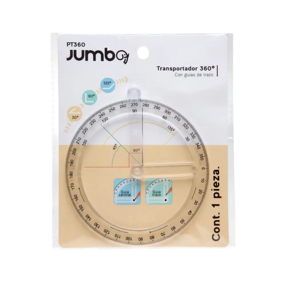 TRANSPORTADOR JUMBO 360 PT360 MULTIFUNCION