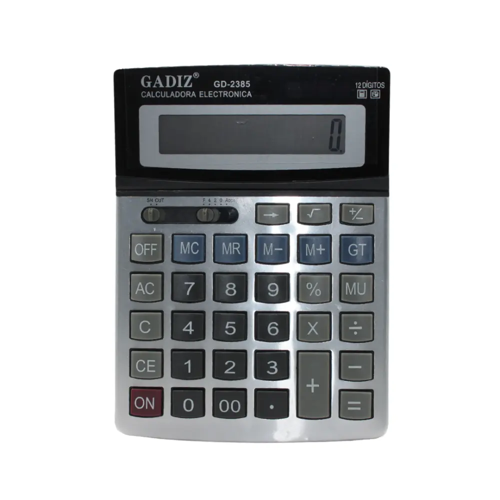 CALCULADORA GADIZ GD-2385 12 DIGITOS