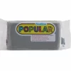 PLASTILINA POPULAR 200 GRS GRIS
