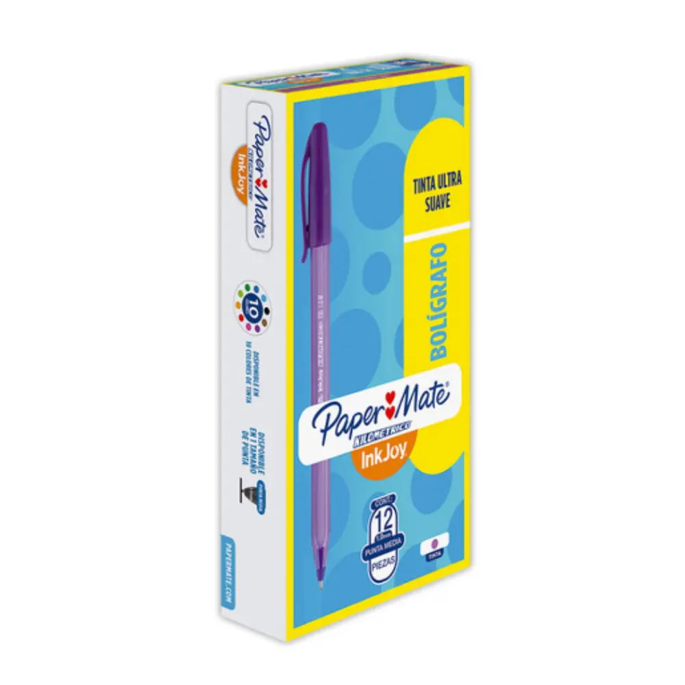 BOLIGRAFO KILOMETRICO 100 P/M MORADO