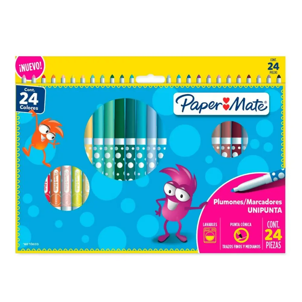 PLUMON PAPER MATE CON 24 PZAS