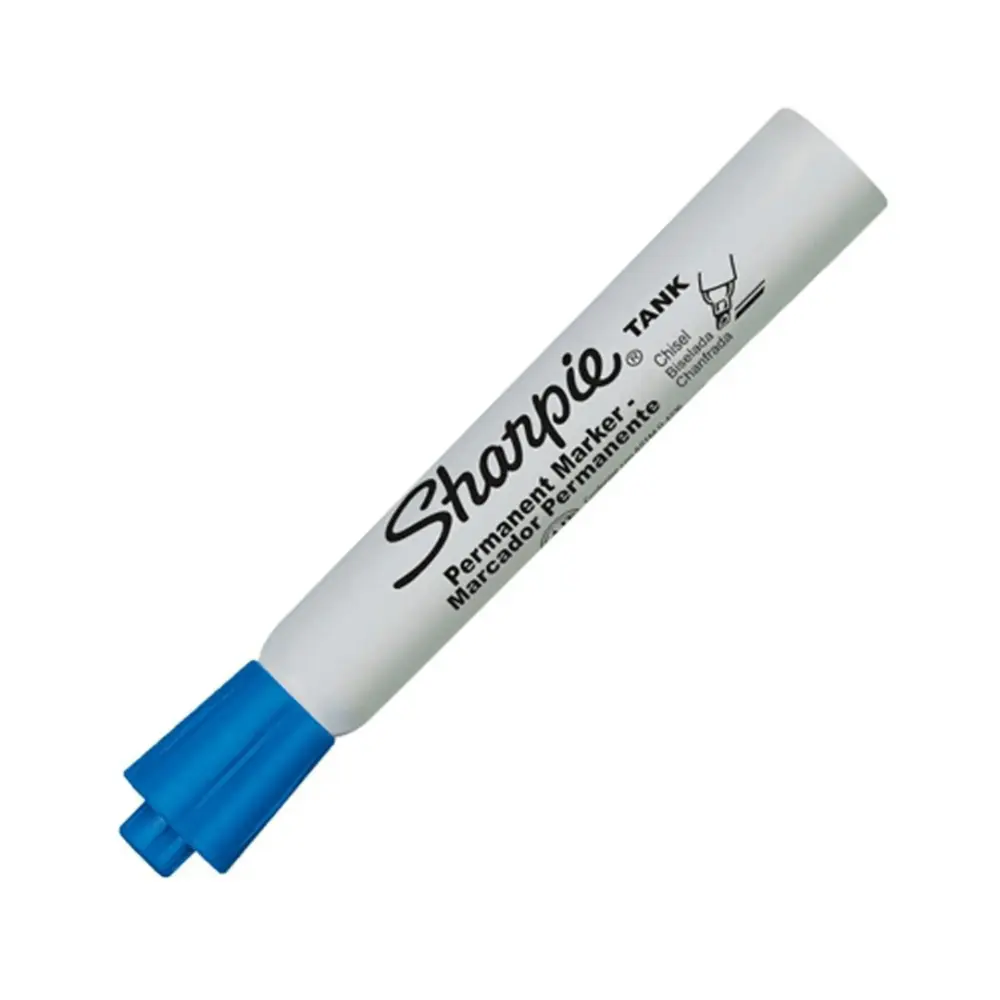 MARCADOR SHARPIE TANK PERMANENTE AZUL