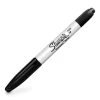 MARCADOR SHARPIE TWIN TIP DOBLE PUNTA NEGRO - Imagen 2