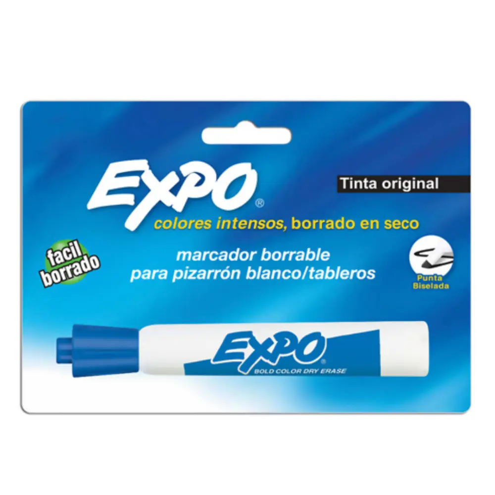 MARCADOR EXPO P/PIZARRON 83003 AZUL