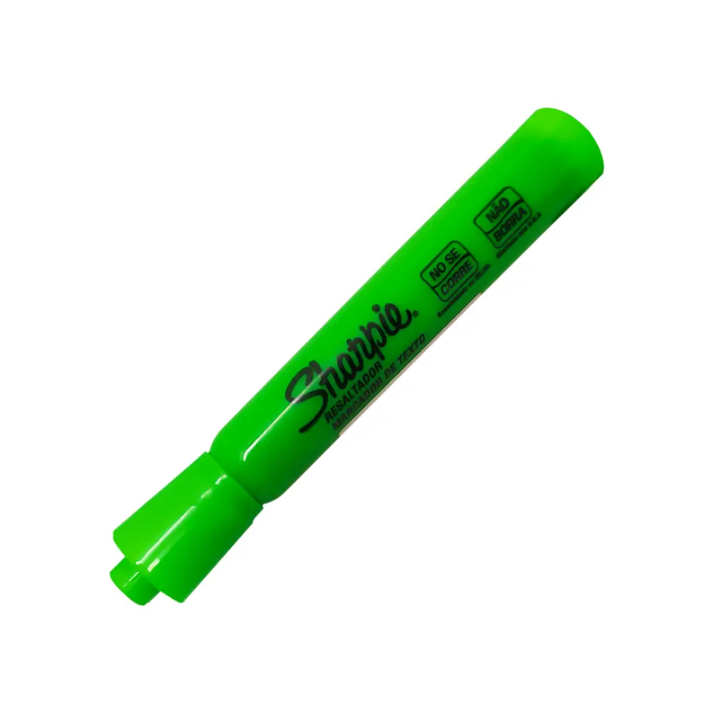 MARCADOR RESALTADOR SHARPIE VERDE