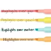 RESALTADOR SHARPIE PASTEL PTE. C/6 PZAS. - Imagen 2
