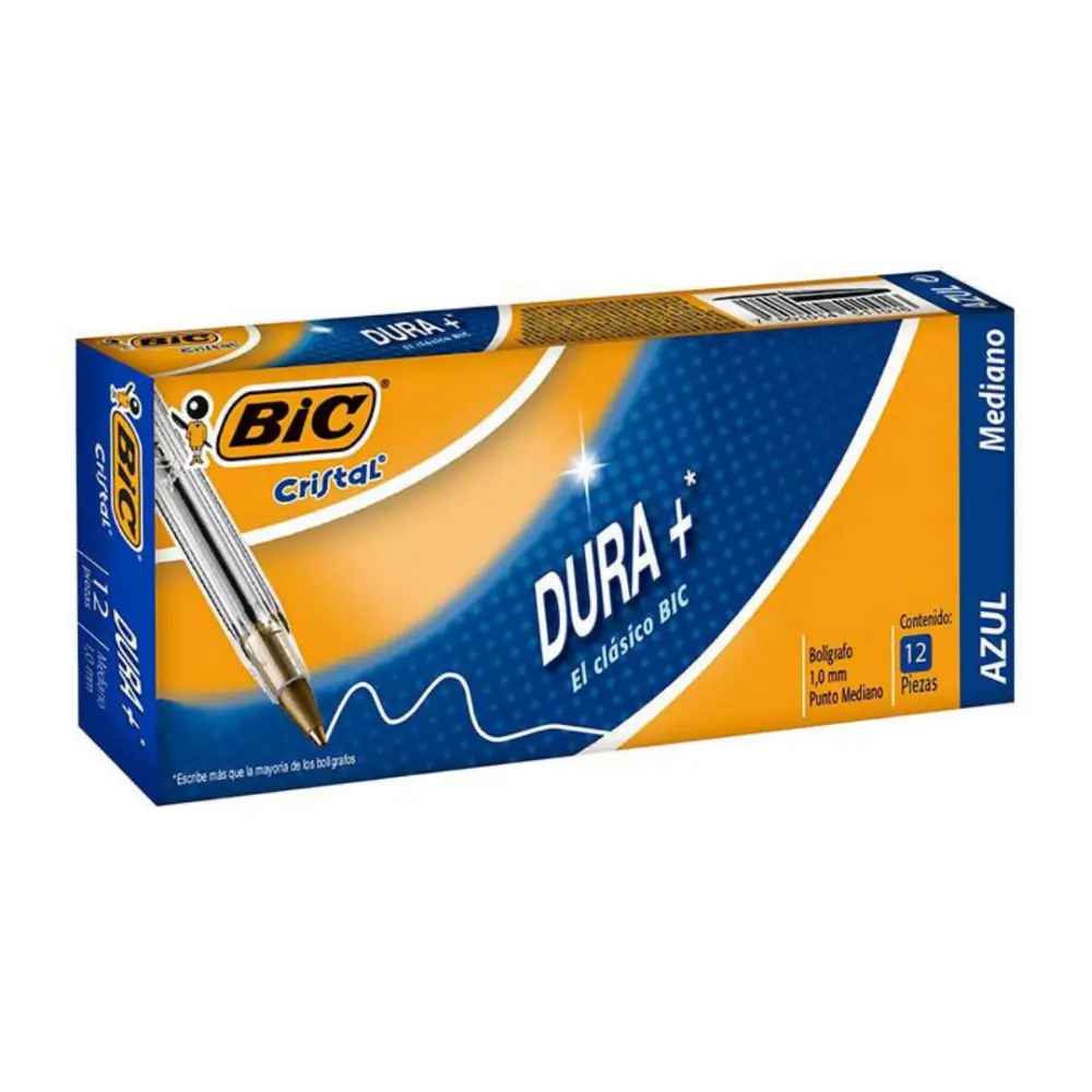 BOLIGRAFO BIC 923996 DURA MAS P/M AZUL