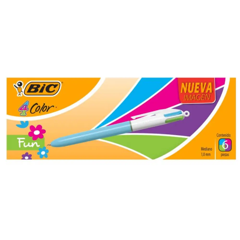 BOLIGRAFO BIC 886770 4 COLOR FASHION