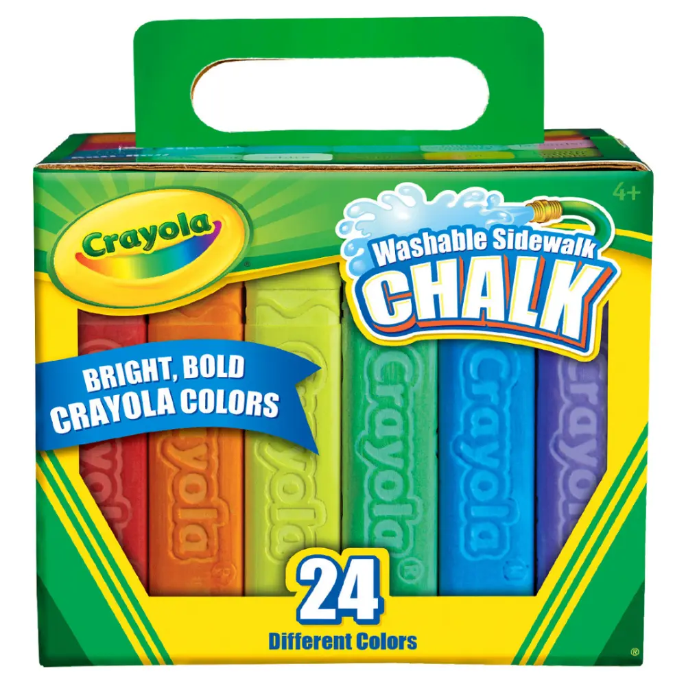 GIS CRAYOLA GIGANTE DE COLORES CAJA C/24 PZAS.