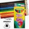COLORES CRAYOLA TRIANGULAR C/12 LARGOS - Imagen 2