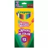 COLORES CRAYOLA C/12 COLORES LARGOS