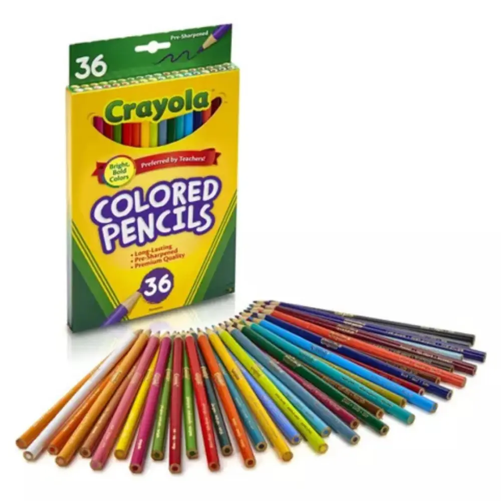 COLORES CRAYOLA C/36 COLORES LARGOS
