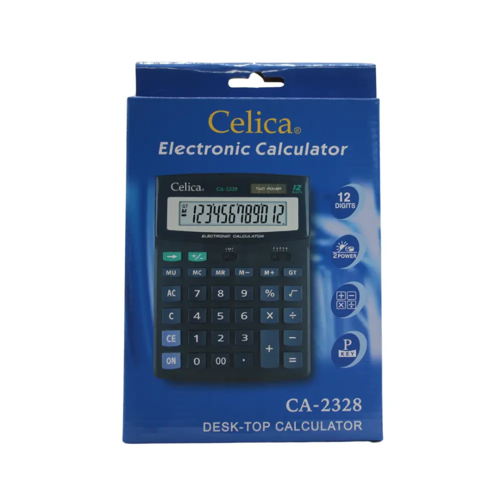 CALCULADORA CELICA MOD.CA-2328 12 DIGITOS