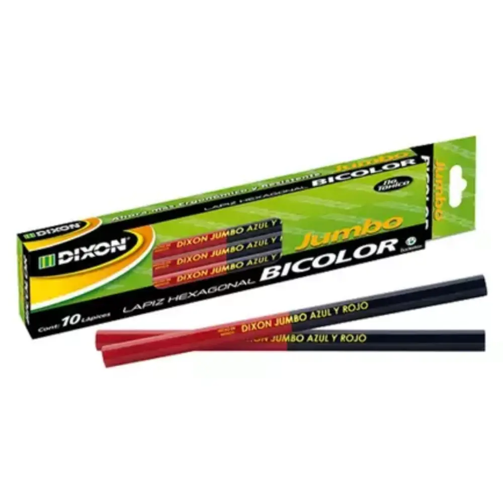 LAPIZ BICOLOR DIXON JUMBO