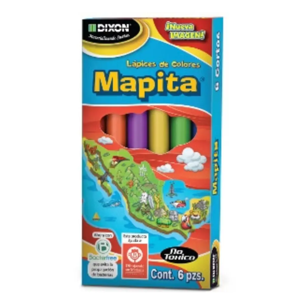 COLORES MAPITA C/6 CORTOS